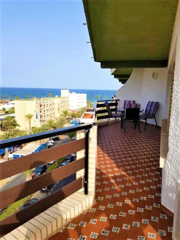 Apartamento Roquetas De Mar Urbanizacion, 2 Dormitorios, Gran Terraza Con Vista Al Mar, Wi-Fi, Parking Y Piscina Exterior photo