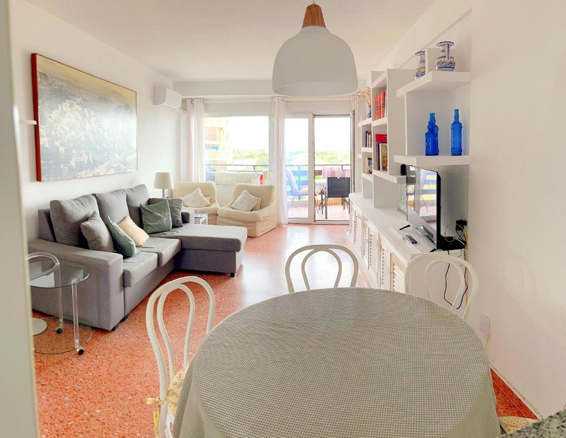 Apartamento Roquetas De Mar Urbanizacion, 2 Dormitorios, Gran Terraza Con Vista Al Mar, Wi-Fi, Parking Y Piscina Exterior photo